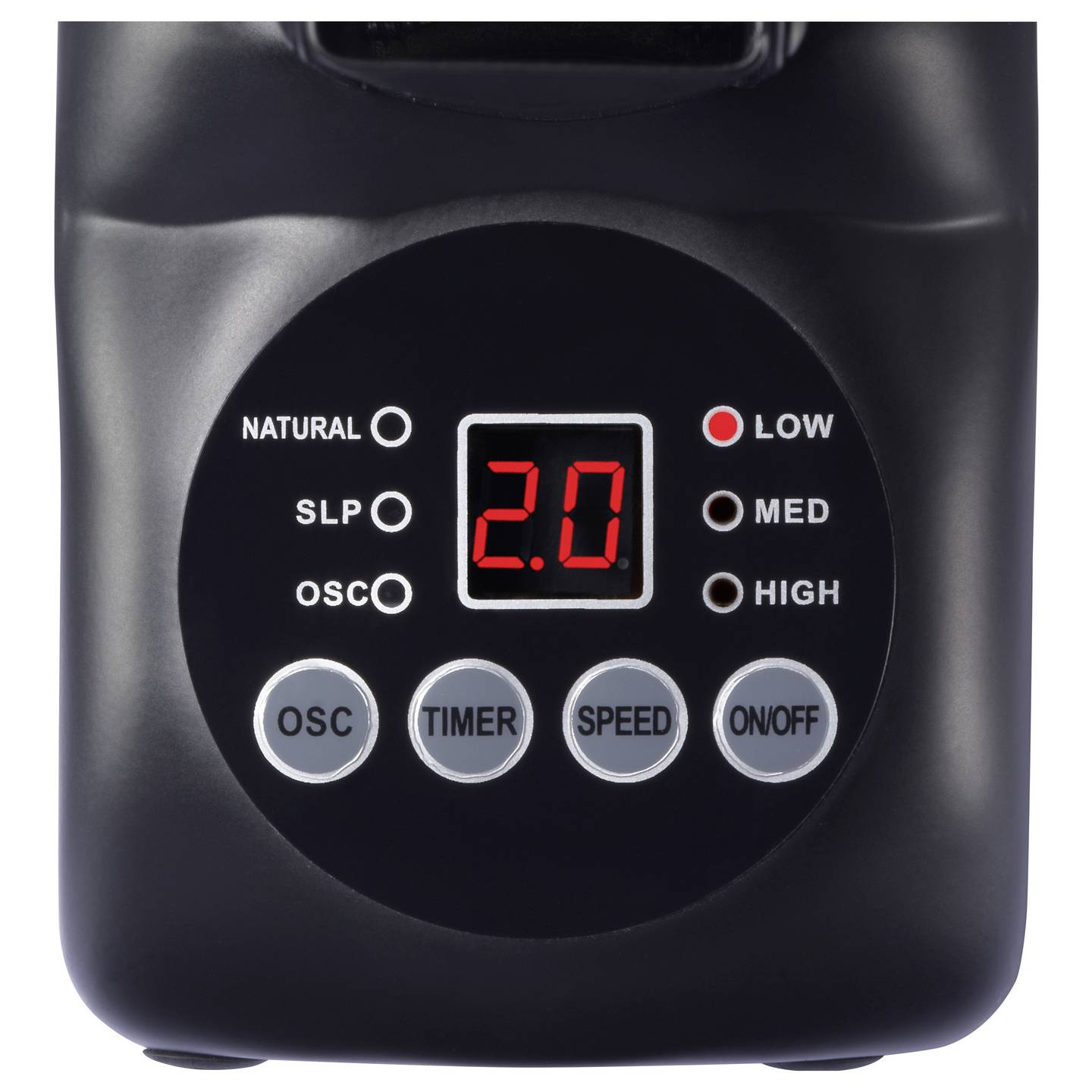 B-Ware Sygonix Wandventilator Lüfter Schwarz 45cm Fernbedienung Timer Siehe Text/Foto - 4064161389394