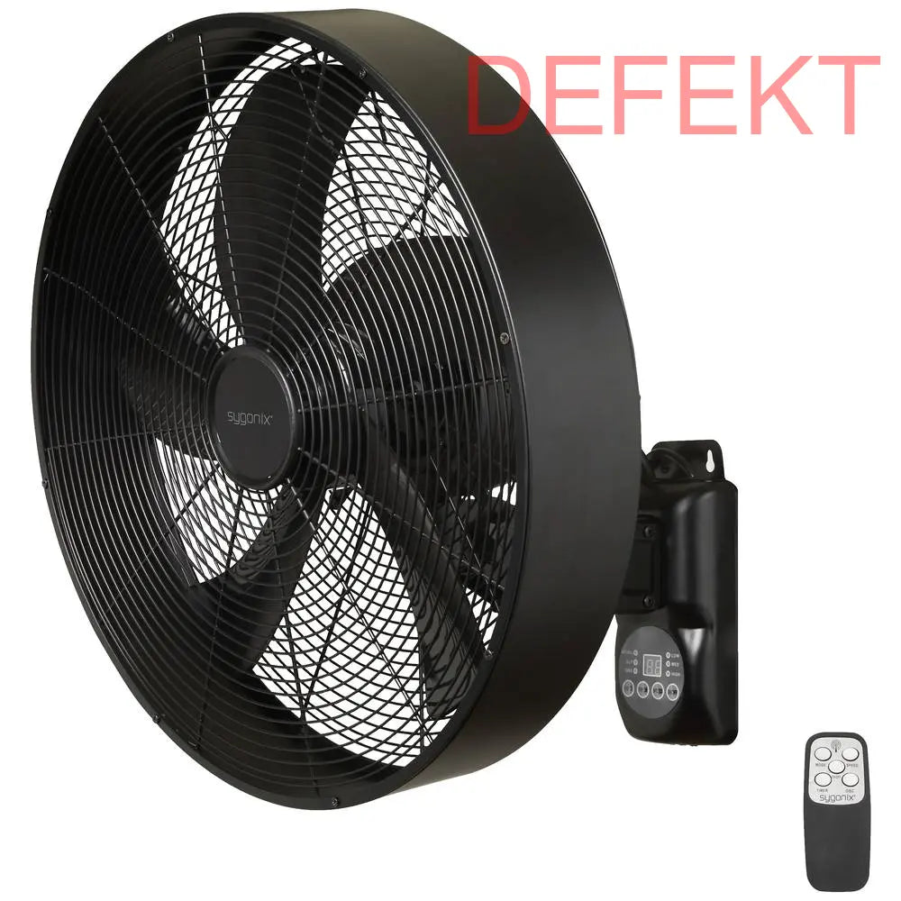 D-Ware Sygonix Wandventilator Sy 5237266 Ventilator Fernbedienung Defektware - 4064161228365