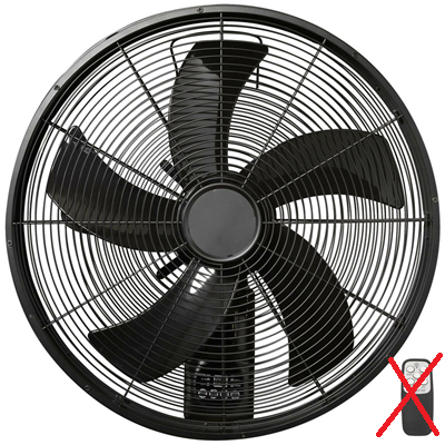 Sygonix Wandventilator Sy 5237266 Ventilator Fernbedienung Siehe Text/Foto B-Ware - 4064161228365