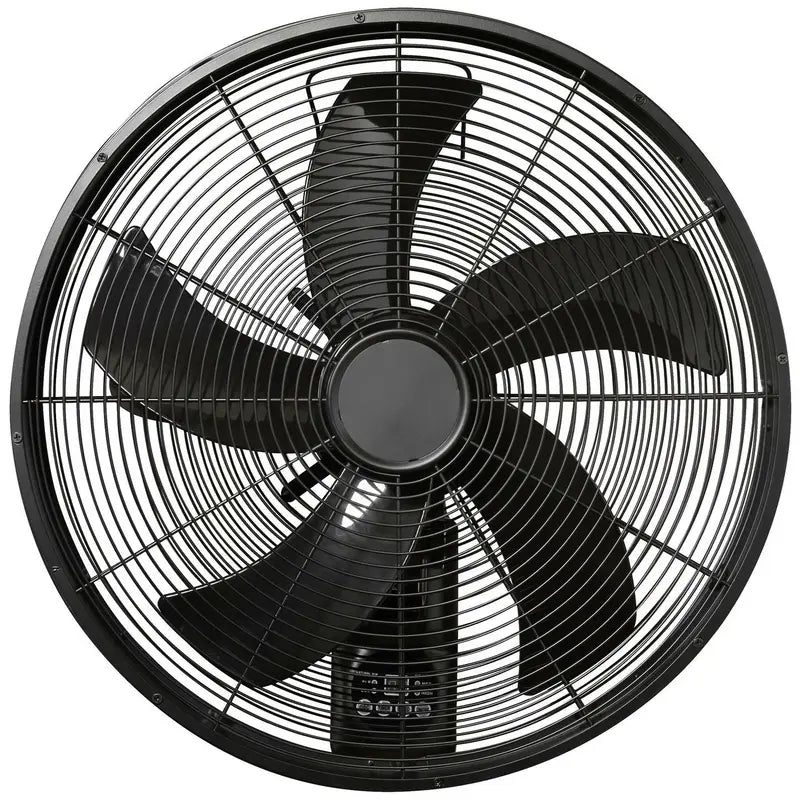 D-Ware Sygonix Wandventilator Sy 5237266 Ventilator Metall Schwarz Defektware580 - 4064161228365