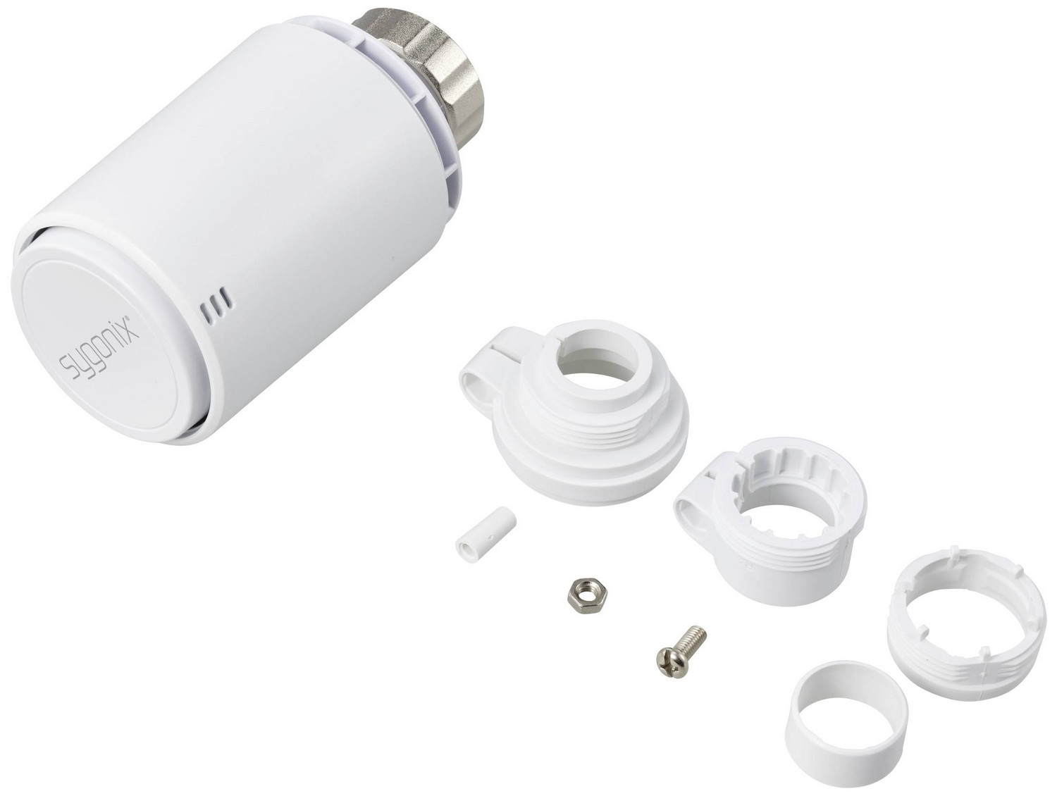 Sygonix Sy 5994066 Elektronisches Funk Heizkörperthermostat 2 Stück B-Ware - 4064161311036