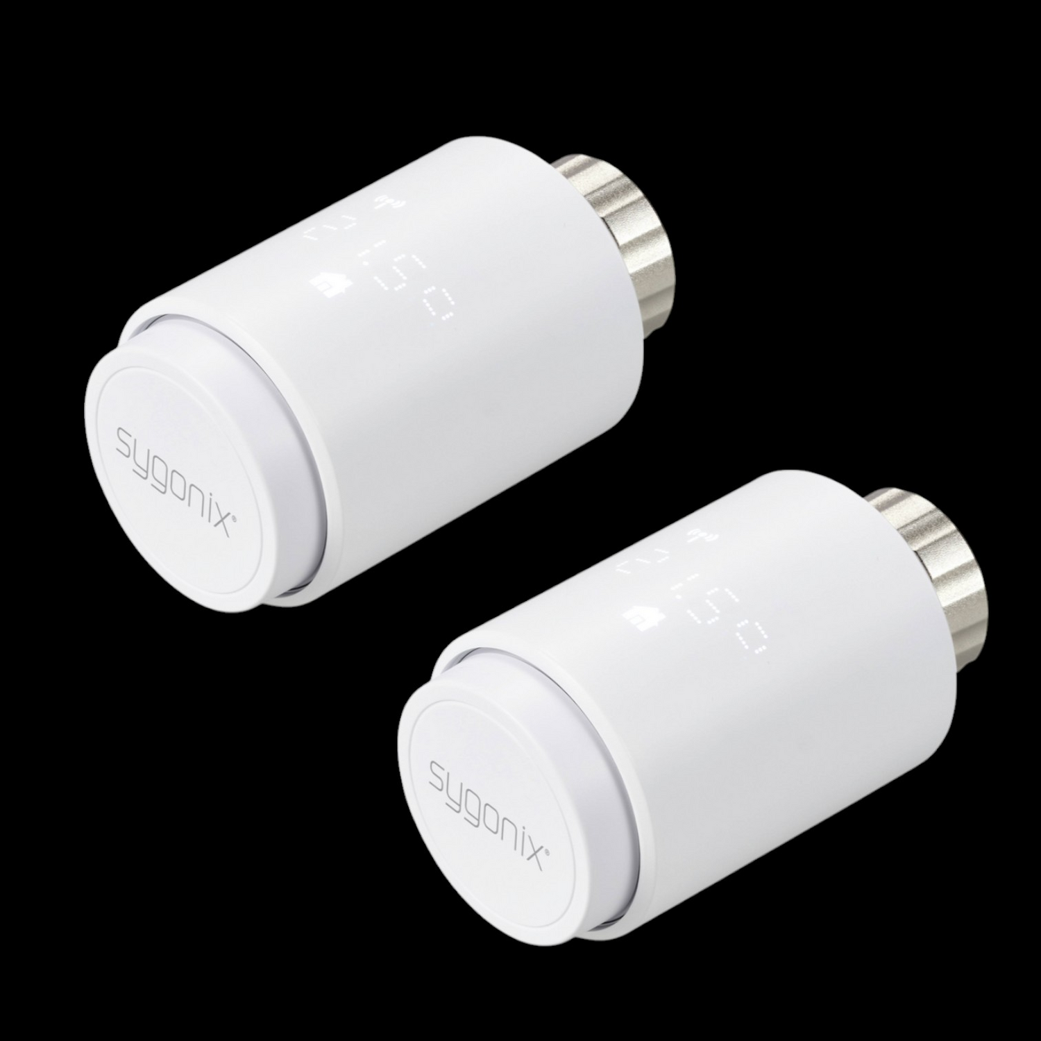 Sygonix Sy 5994066 Elektronisches Funk Heizkörperthermostat 2 Stück B-Ware - 4064161311036
