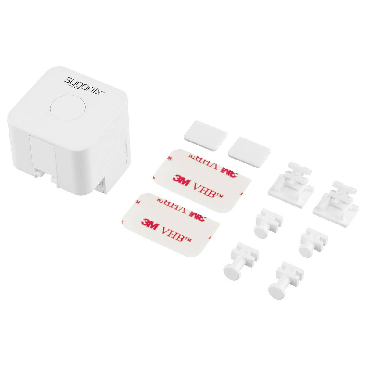 Sygonix Schaltcontroller Taster Schalter Zigbee Smart Button 2 STÜCK - 4064161478524