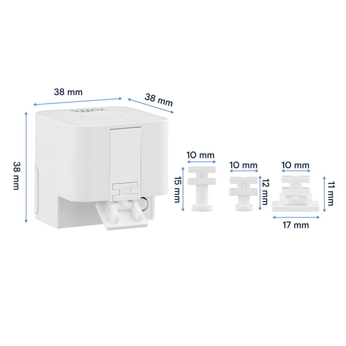 Sygonix Schaltcontroller Taster Schalter Zigbee Smart Button 2 STÜCK - 4064161478524