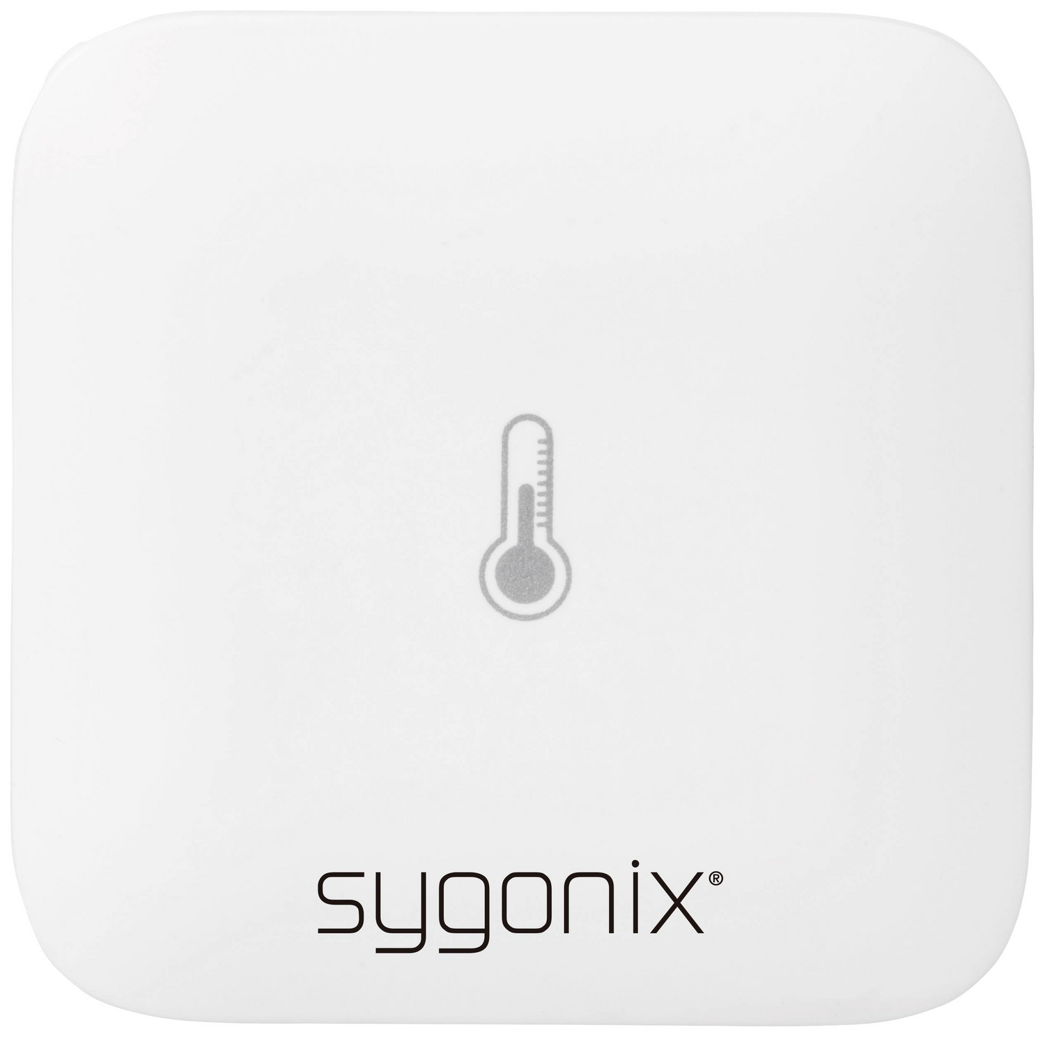 B-Ware Sygonix Temperatursensor Luftfeuchtesensor Zig Bee Weiß Tuya Batterie 3 Stück - 4064161313696