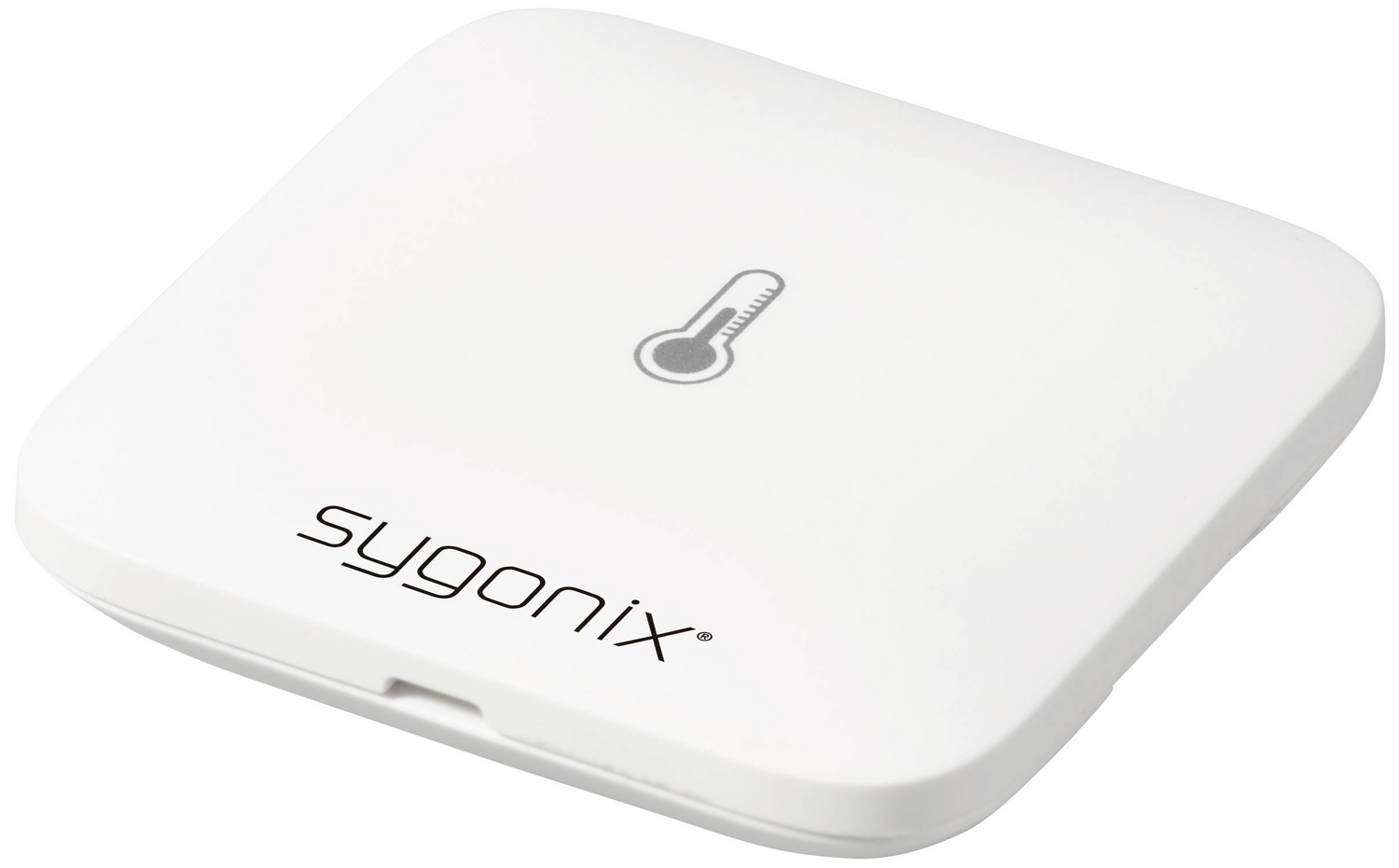 B-Ware Sygonix Temperatursensor Luftfeuchtesensor Zig Bee Weiß Tuya Batterie 3 Stück - 4064161313696