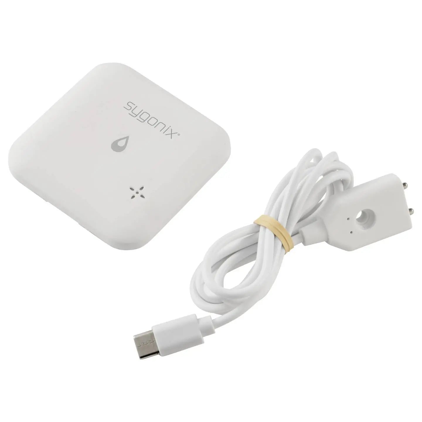 B-Ware Sygonix Wassermelder Sensor Melder App Steuerung Batteriebetrieben 2 Stück - 4064161407555