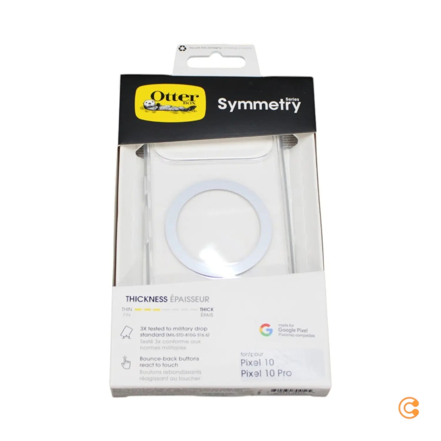 B-Ware Otterbox Hülle Case Schutzhülle Symmetry Clear Google Pixel 10 Pro Transparent - 840434704125