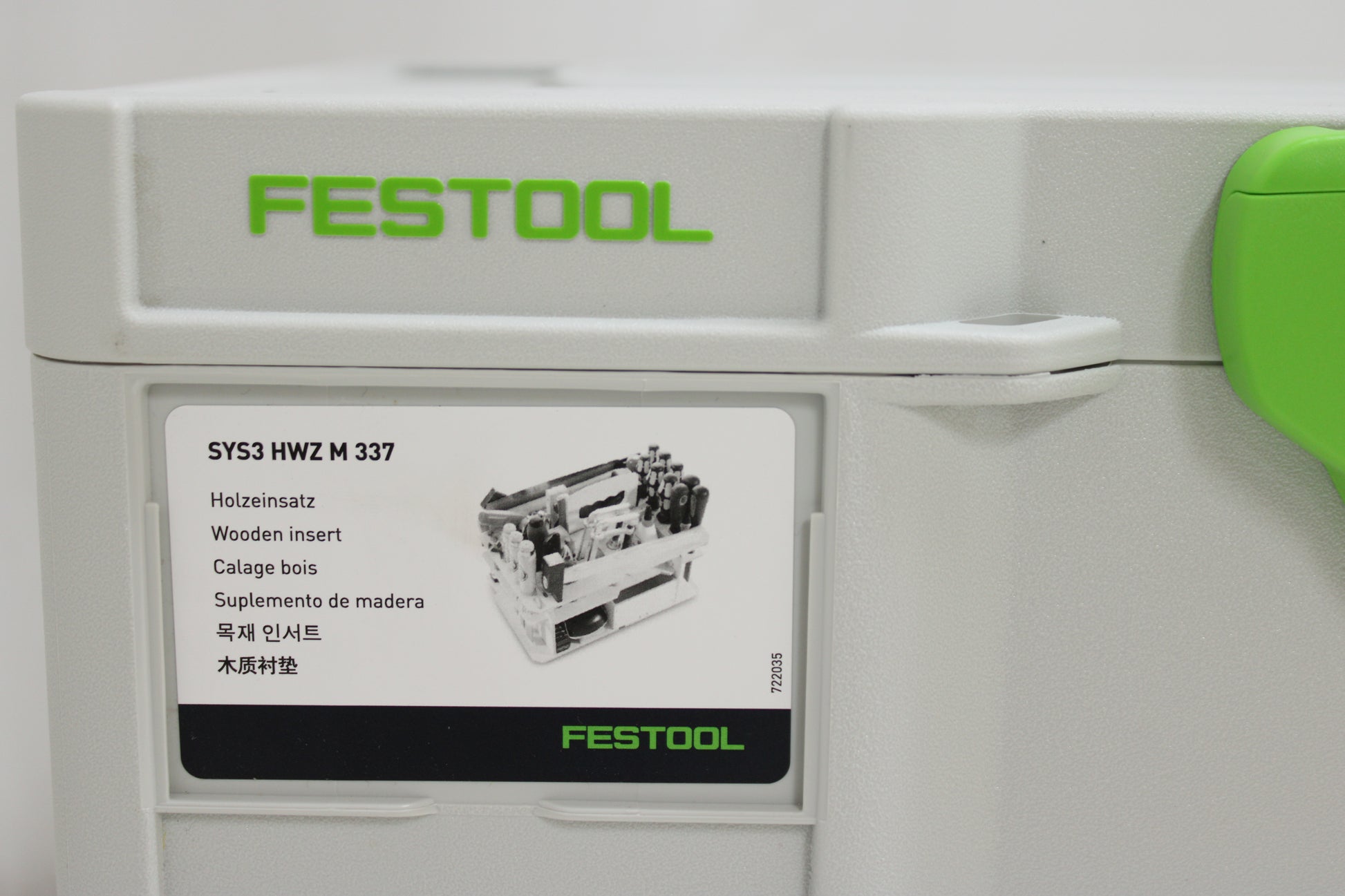 Festool Systainer SYS3 HWZ M 337 Transportkiste 396x296x337mm 32,4l - 4014549376362