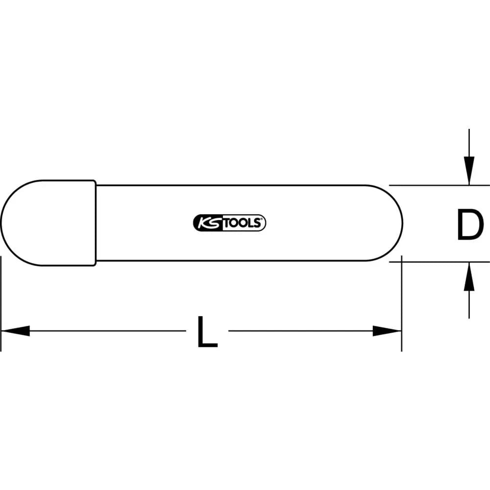 B-Ware Ks Tools Tülle Muffe Schutzisolierung Kabelende Isolierstoff Iec 60900 5 Stück - 4042146543054