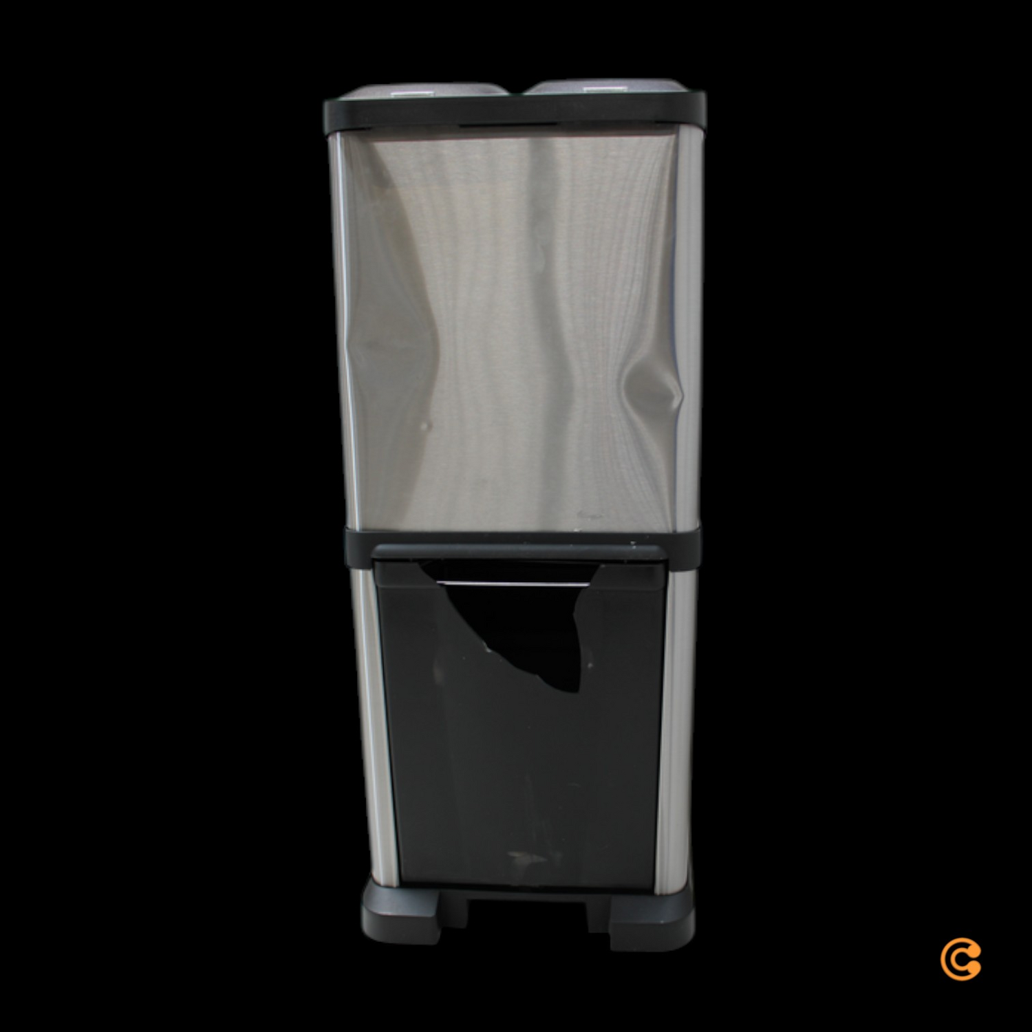 Takywep Mülleimer Abfallbehälter Vertikaler Mülleimer 2 Etagen 2 7 L Defektware D-Ware - 198290470235