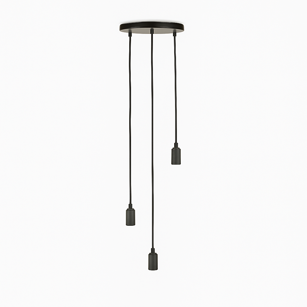 Tala Graphite Triple Pendelleuchte Hängeleuchte Deckenlampe E27 SIEHE TEXT - 5060400157983