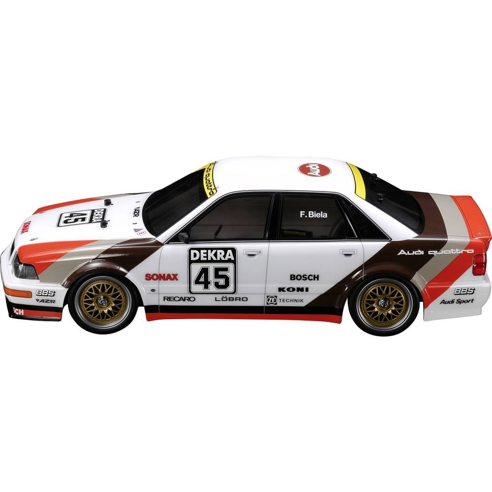 B-Ware Tamiya Audi V8 Tourenwagen, Set Brushed 1:10 Rc Modellauto Elektro Tourenwagen