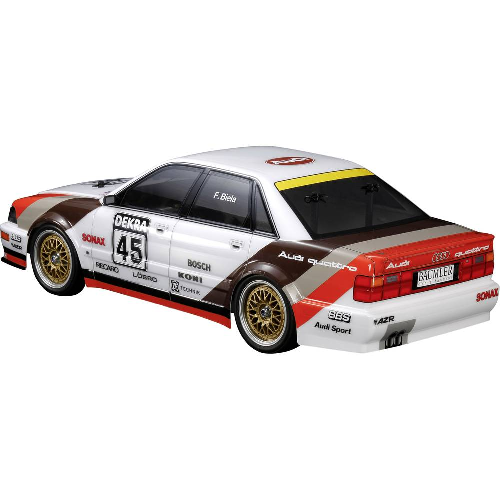 B-Ware Tamiya Audi V8 Tourenwagen, Set Brushed 1:10 Rc Modellauto Elektro Tourenwagen