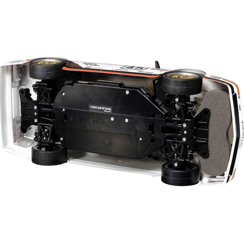 B-Ware Tamiya Audi V8 Tourenwagen, Set Brushed 1:10 Rc Modellauto Elektro Tourenwagen