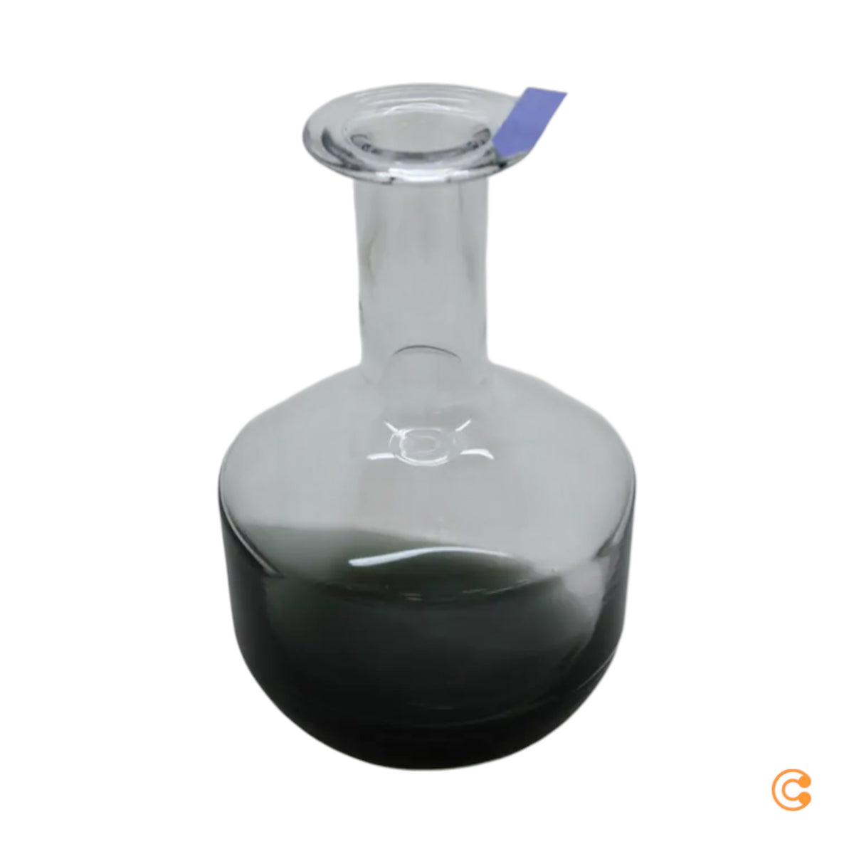 Tom Dixon Dekanter Karaffe Tank Whisky Glas schwarz mundgeblasen SIEHE TEXT/FOTO - 5056194500234