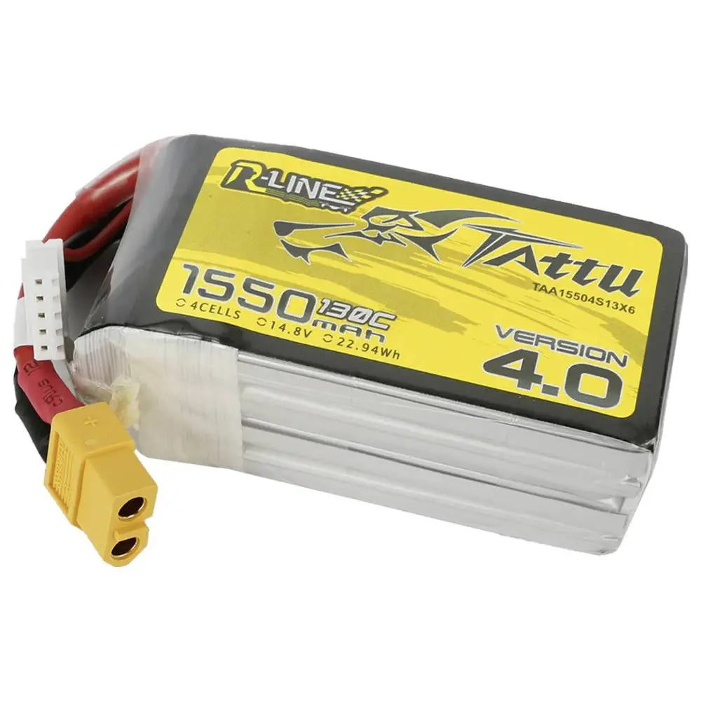 B-Ware Tattu R Line Version 4.0 Akkupack Li Po Modellbau 1550m Ah 14.8 V 4 S Block - 6928493306253