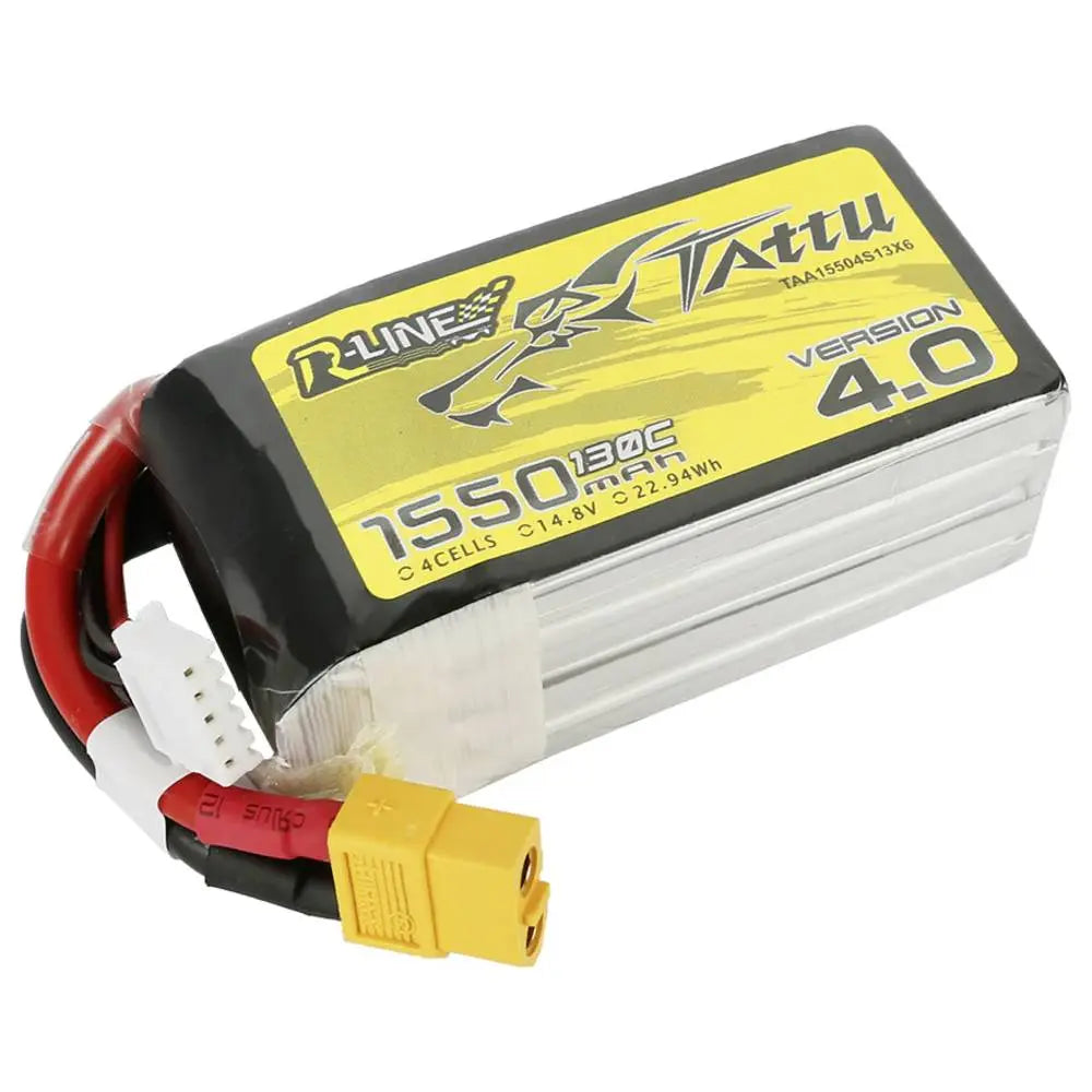 B-Ware Tattu R Line Version 4.0 Akkupack Li Po Modellbau 1550m Ah 14.8 V 4 S Block - 6928493306253