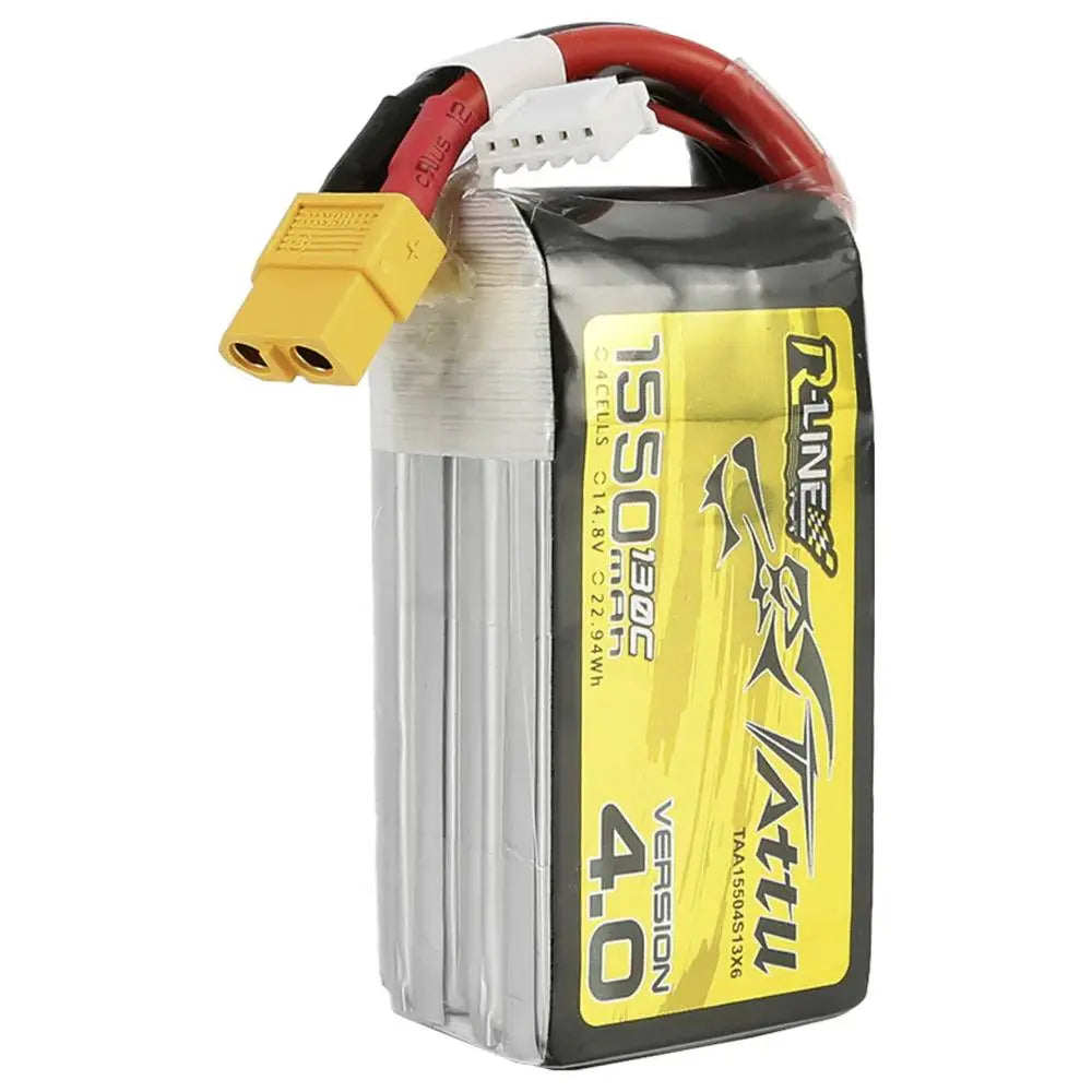 B-Ware Tattu R Line Version 4.0 Akkupack Li Po Modellbau 1550m Ah 14.8 V 4 S Block - 6928493306253