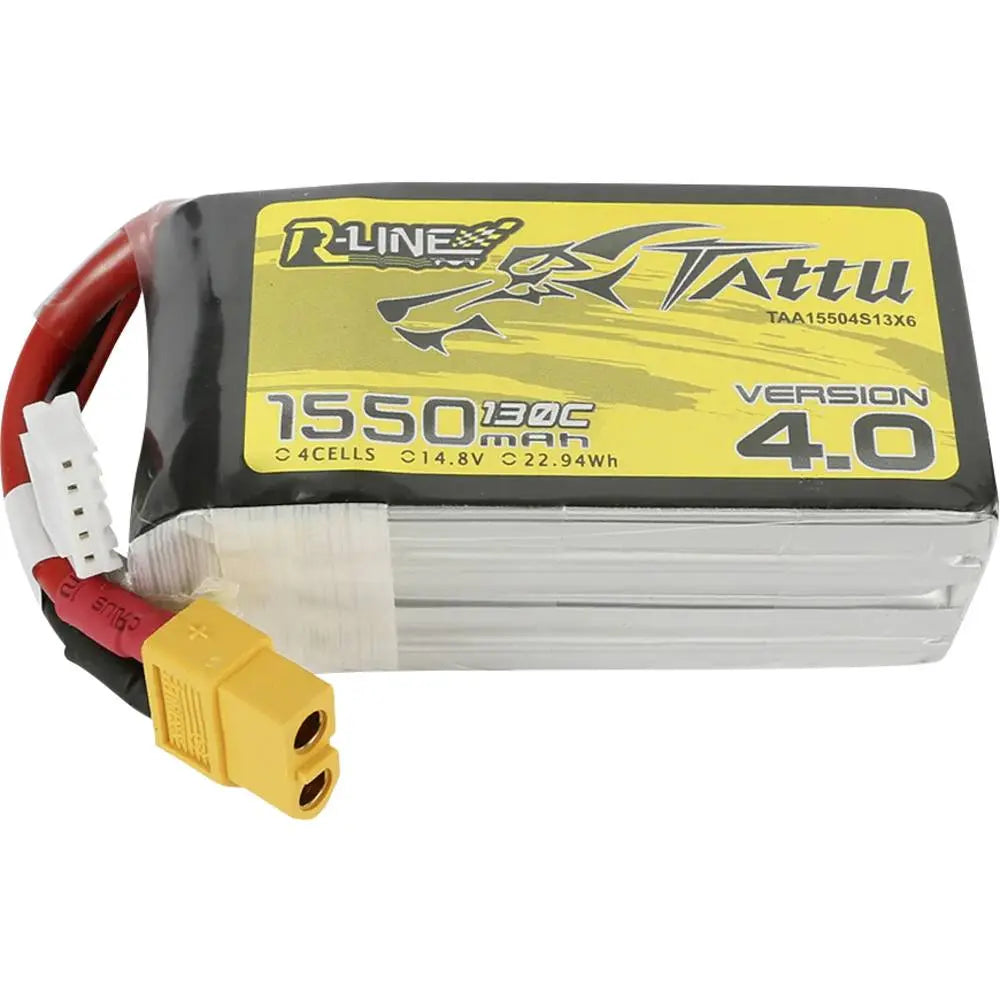 B-Ware Tattu R Line Version 4.0 Akkupack Li Po Modellbau 1550m Ah 14.8 V 4 S Block - 6928493306253