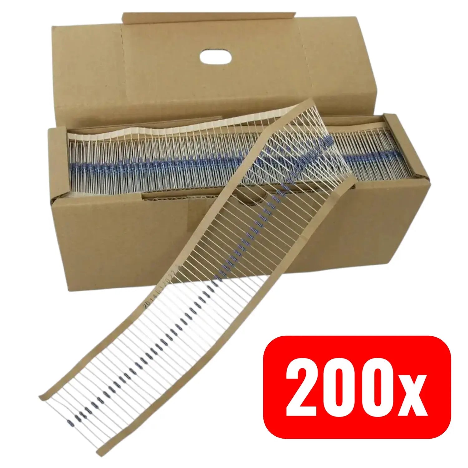 B-Ware Tru Components Widerstand Resistor Metallschicht Bedrahtet 7.32 Kω 200 Stück - 2050004832914