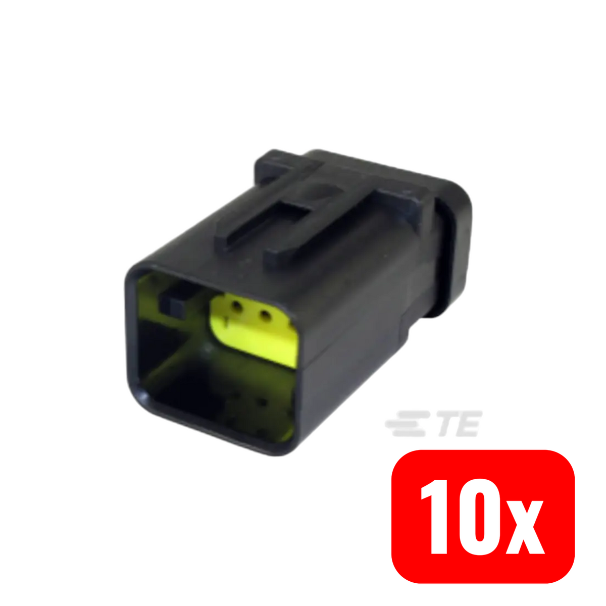 TE Connectivity Steckverbinder Anschluss AMPSEAL 16 Verbinder Kappe 10 STÜCK - 2050006771297