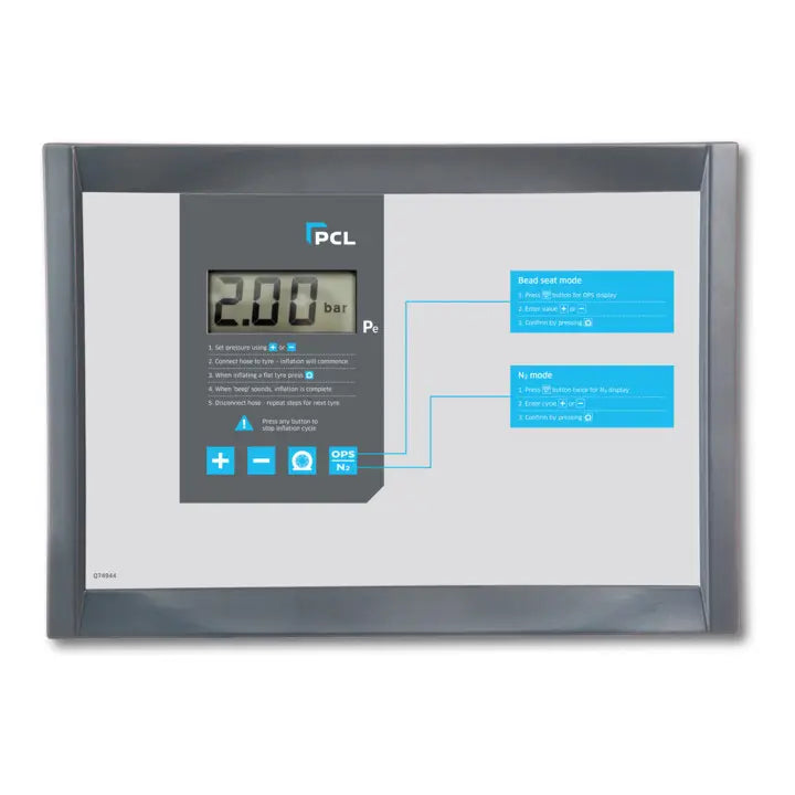 B-Ware Tecalemit Reifenfüller Automat Reifenfüllgerät Accura D12 St50 C Servicebetriebe - 4031109004749