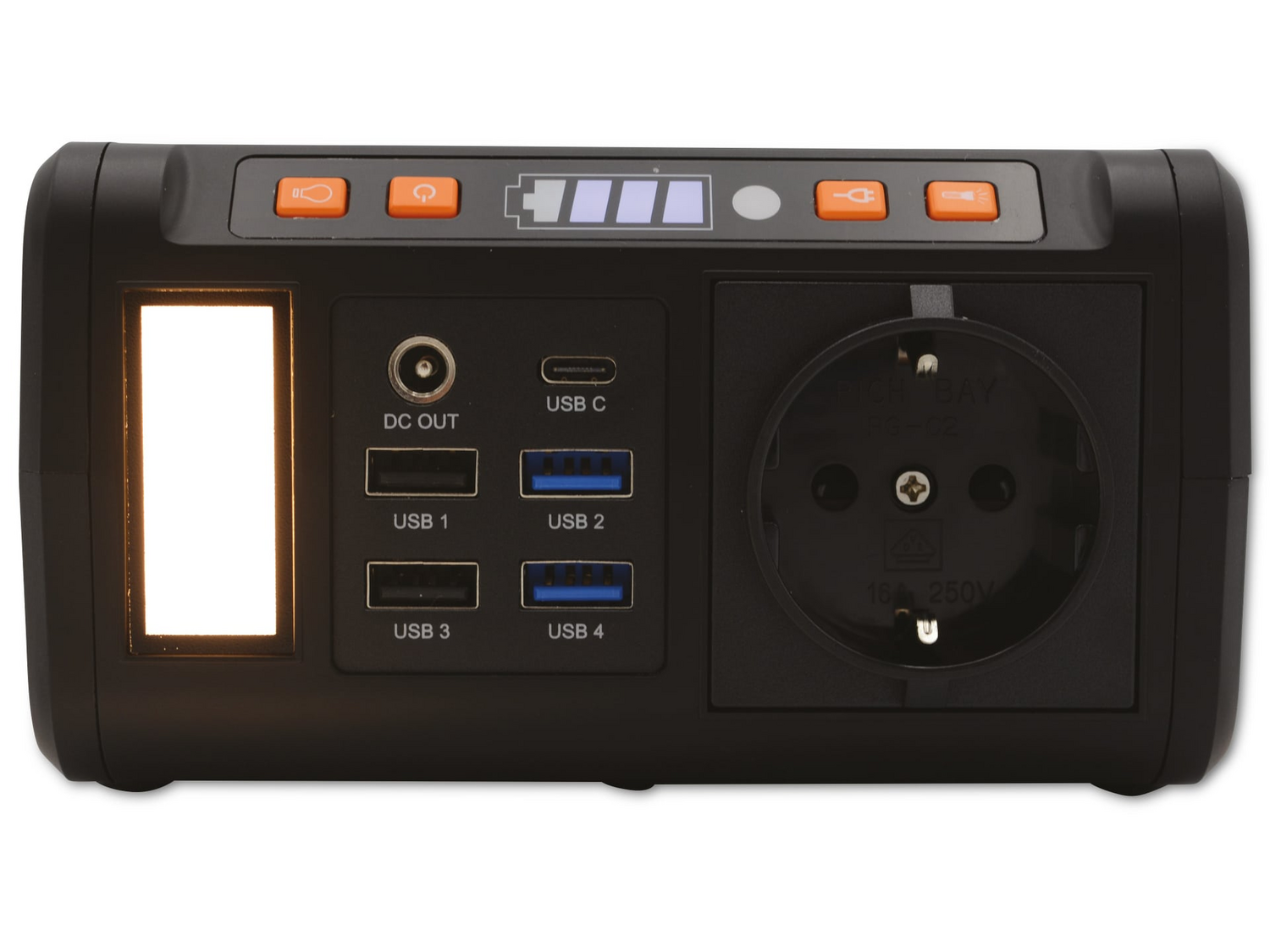 Technaxx Powerstation Mini Tx 205 Stromspeicher Generator Akku Tragbar Camping B-Ware - 4260358125466