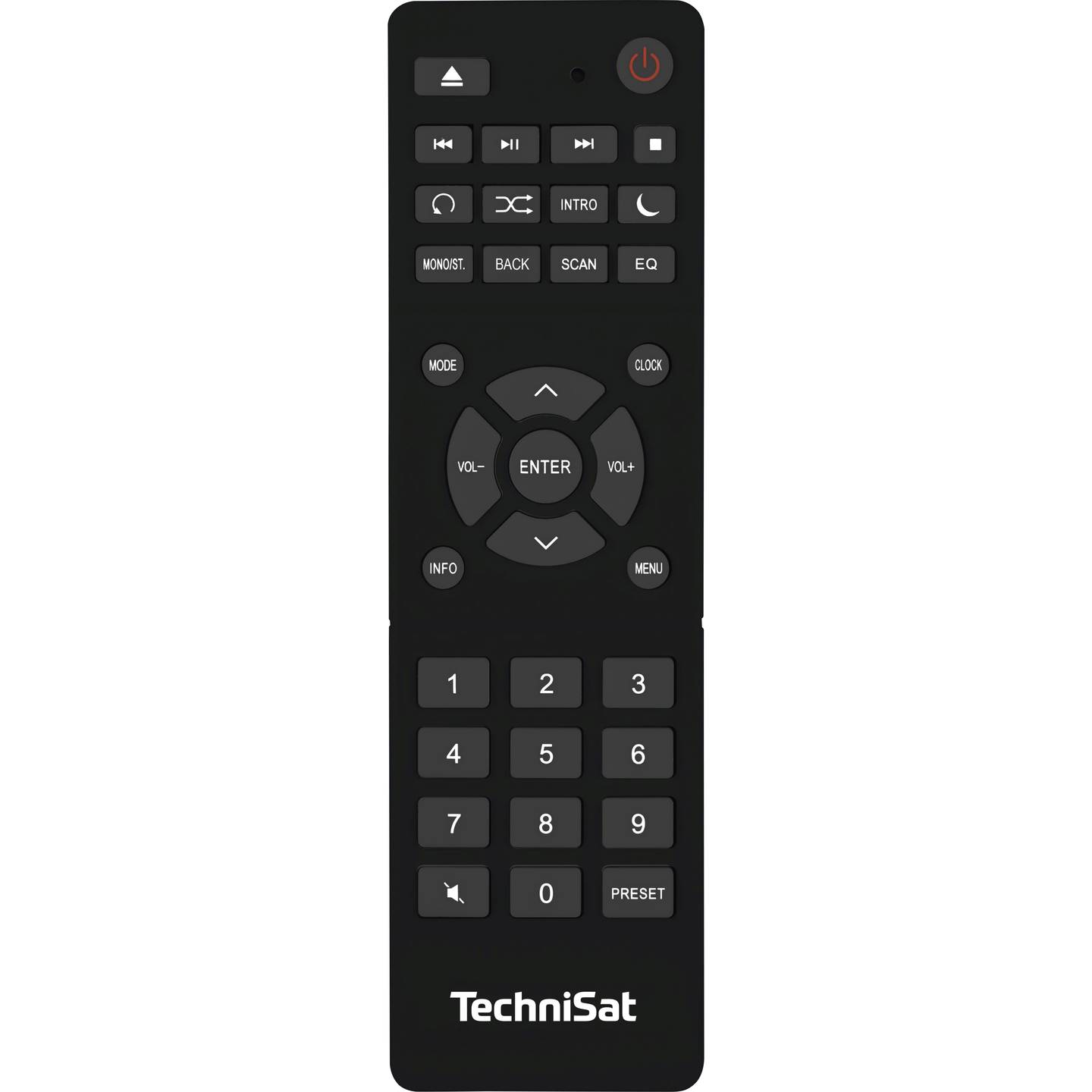 B-Ware Techni Sat Digitradio 370 Cd Ir Tischradio Musiksystem Dab Schwarz Fernbedienung - 4019588039490