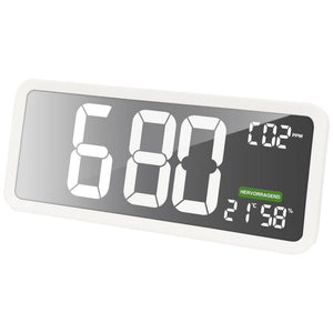 B-Ware Techno Line CO2-Anzeige Messgerät Sensor CO2-Messgerät Weiß Innenraum USB 160