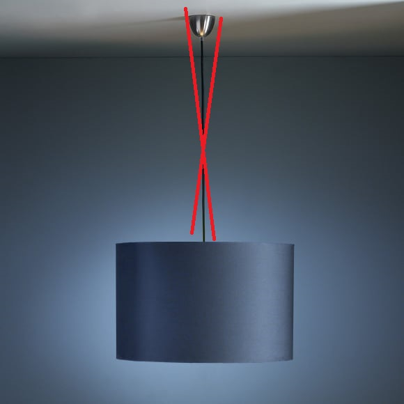 Tecnolumen Hlwsp S 07/3 Pendelleuchte Lampenschirm Ersatzlampenschirm Siehe Text B-Ware - 1