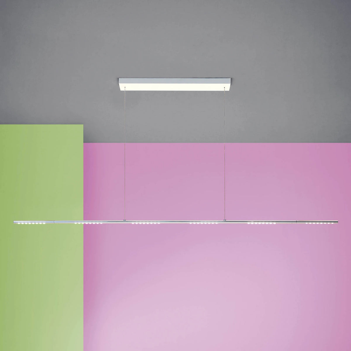 TECNOLUMEN Pendelleuchte Hängeleuchte Lampe LUM 195 chrom Stahl Designer Ulf Möl - 9030264