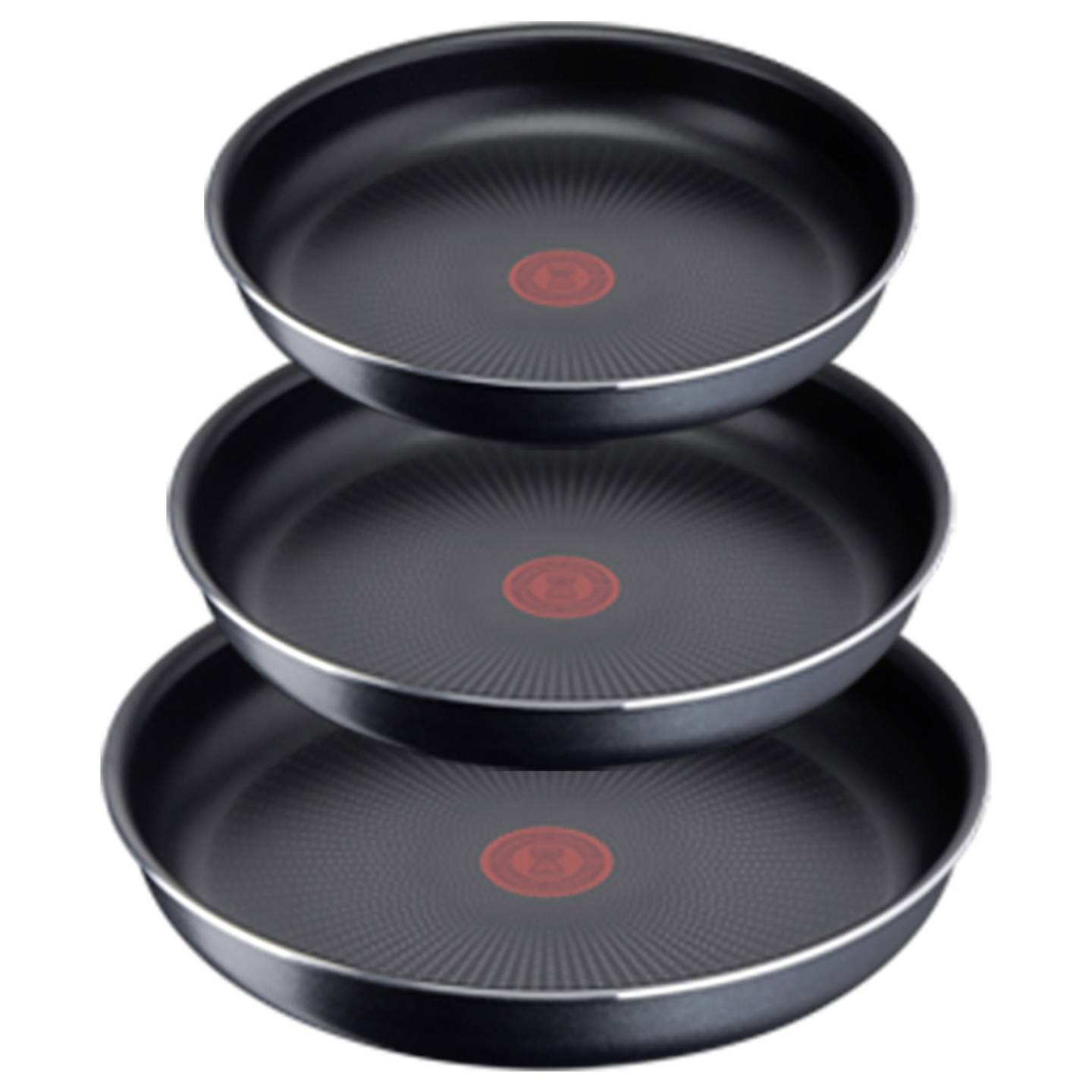 B-Ware Tefal 3168430350342 Pfannen Set Bratpfannen Kochgeschirr Induktion Schwarz - 3168430350342