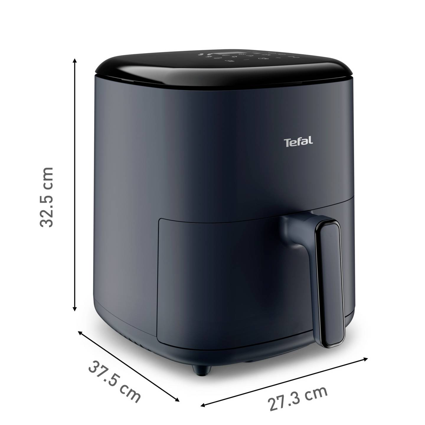 B-Ware Tefal Ey245 B Heißluftfritteuse Fritteuse Airfryer 5l 1500 W Grau  - 3045387291112