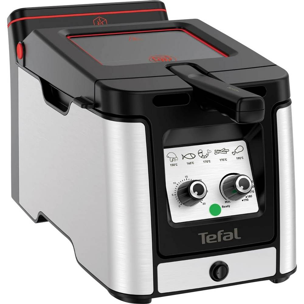 Tefal Fr600 D10 Kaltzonen Fritteuse Heißölgerät Fritteuse 3.5l 1800 2000 W B-Ware