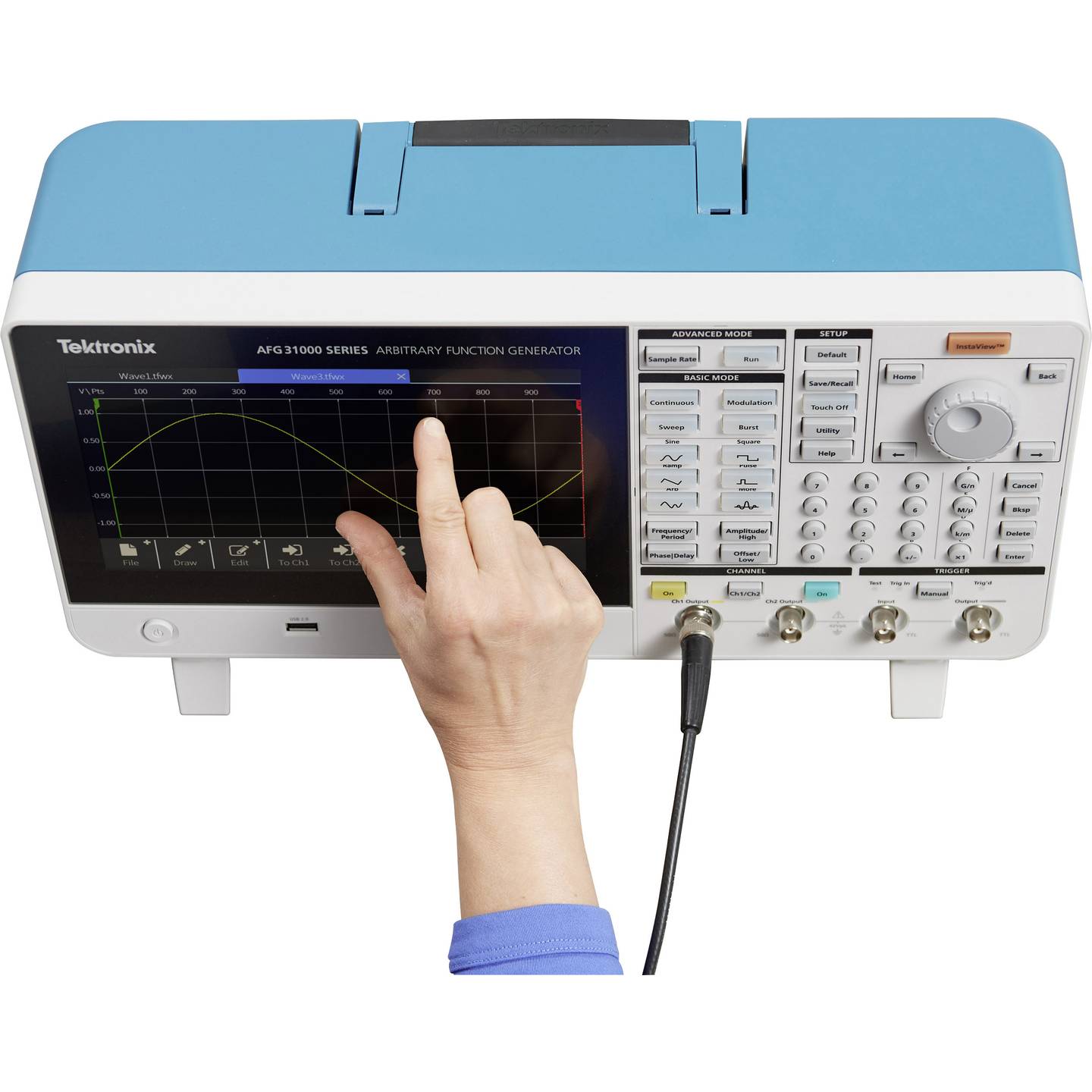 Tektronix Funktionsgenerator Signalgenerator Arbiträr Touchscreen AFG31021 - 4053199583546