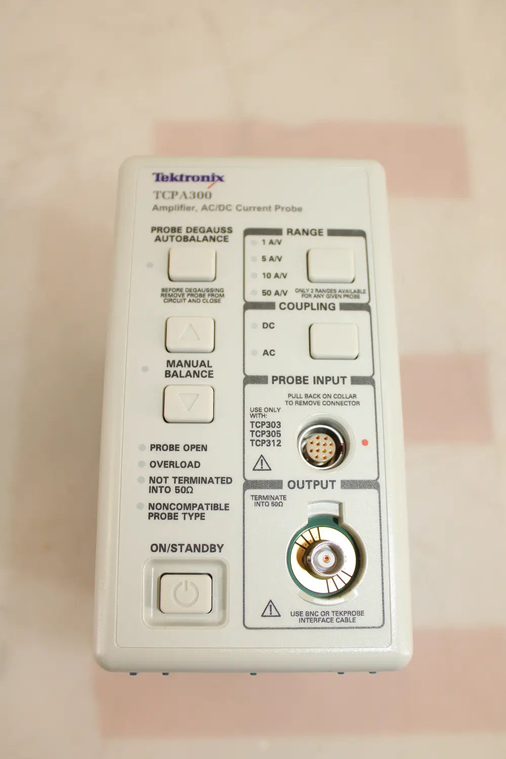 B-Ware Tektronix Stromzangenverstärker Verstärker Tcpa300 Oszilloskop Siehe Text/Foto - 4016138726619