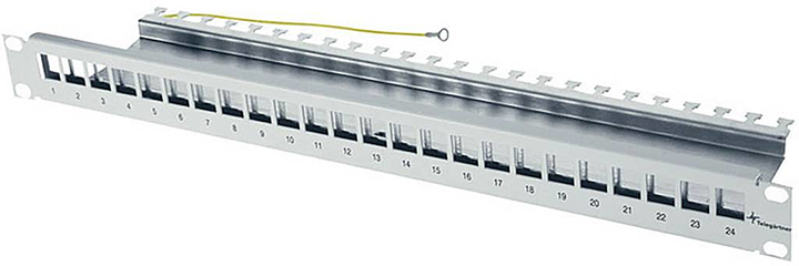 Telegärtner 24 Port Netzwerk Patchpanel Cat 6a 1 He Netzwerk Hardware Patch Pane B-Ware - 4018359307271