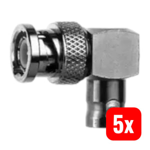 B-Ware Telegärtner Winkelverbinder Adapter Bnc Verbindung Stecker Buchse 75 Ohm 5 Stück