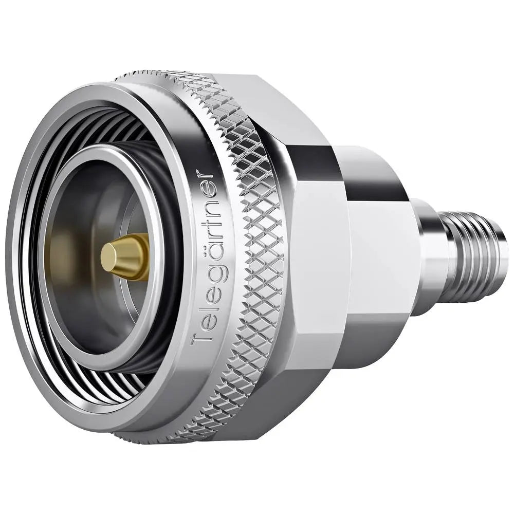 B-Ware Telegärtner Adapter Verbindung Koaxialstecker 4.3 10   3,5 Stecker Buchse - 4018359545796