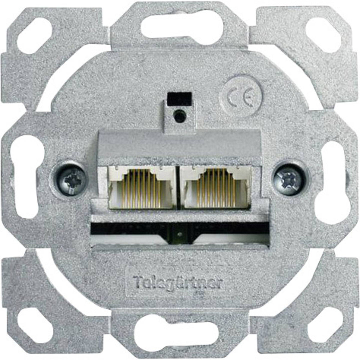 Telegärtner Netzwerkdose Anschlussdose CAT 6a Unterputz Brüstungskanal Einsatz - 4018359262280