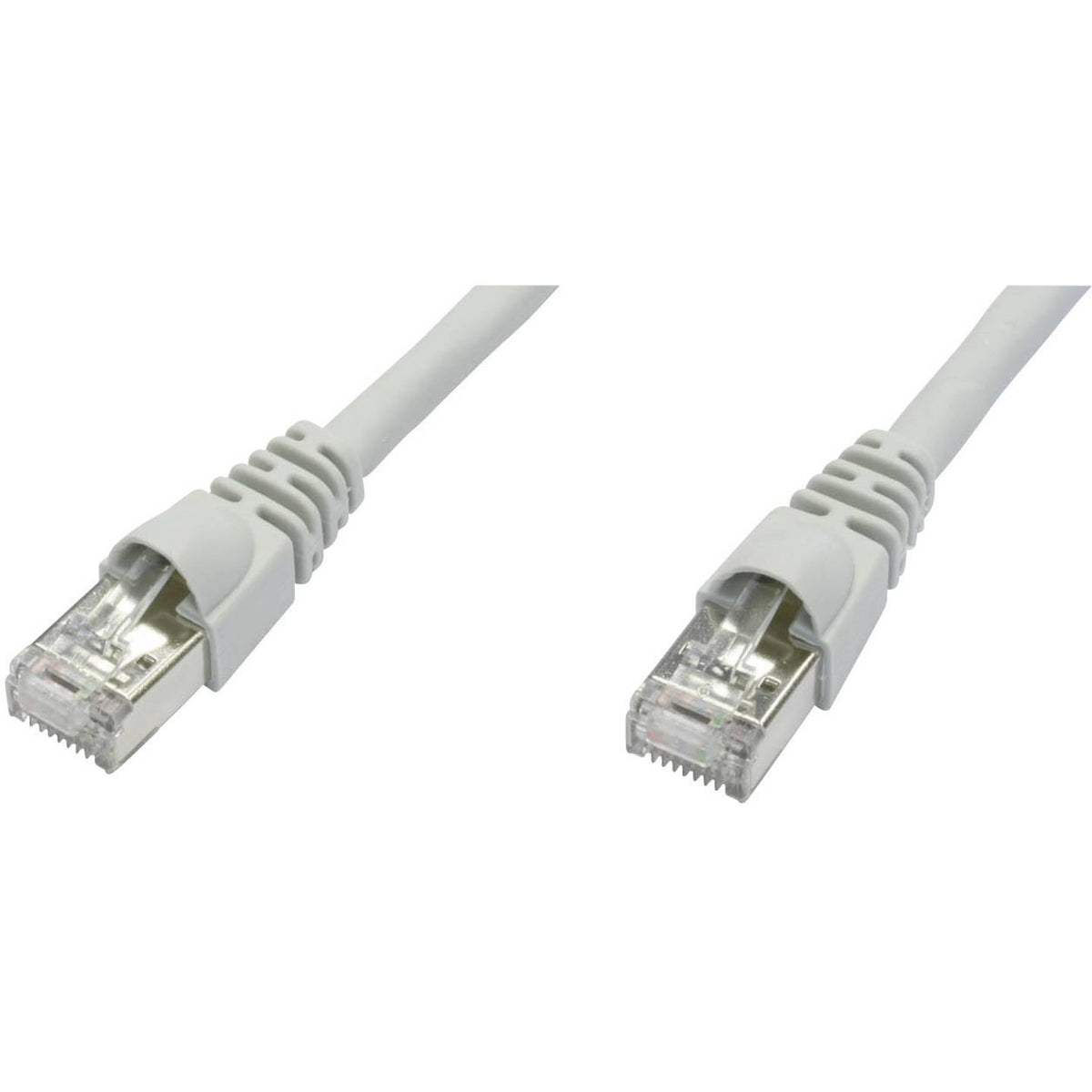 TELEGARTNER Patchkabel Netzwerkkabel CAT6A SFTP 25M Grau Ethernet Anschluss - 4018359286767