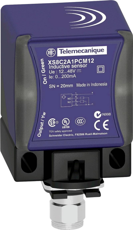 Telemecanique Induktiver Näherungsschalter Nicht Bündig Digital Pnp Xs8 C2 A4 Pcm12 B-Ware - 3389119057974