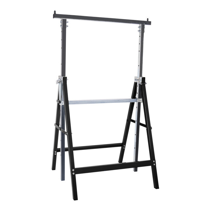 Teleskop-Arbeitsbock 200 kg Stahl-Vierkantrohr Höhenverstellbar 82 - 130cm - 4260439000286
