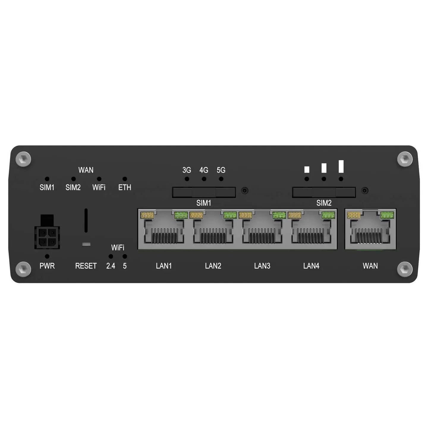 B-Ware Teltonika  Router Modem Wi Fi 5 G Dual Sim Schwarz Ethernet Wlan - 4779051843008