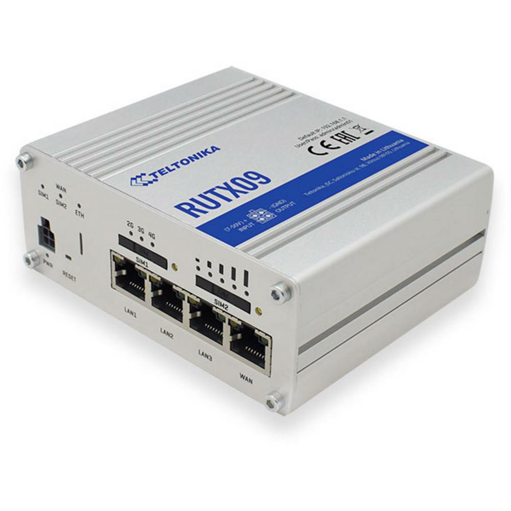 B-Ware Teltonika Rutx09 Lan Router Lan Verteiler Heimnetzwerk Integriertes Modem: Lte - 4779027312460