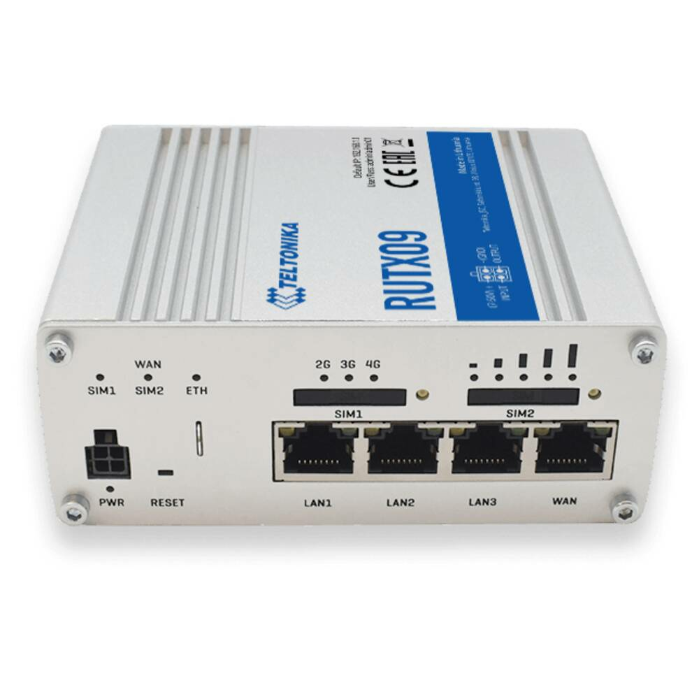B-Ware Teltonika Rutx09 Lan Router Lan Verteiler Heimnetzwerk Integriertes Modem: Lte - 4779027312460