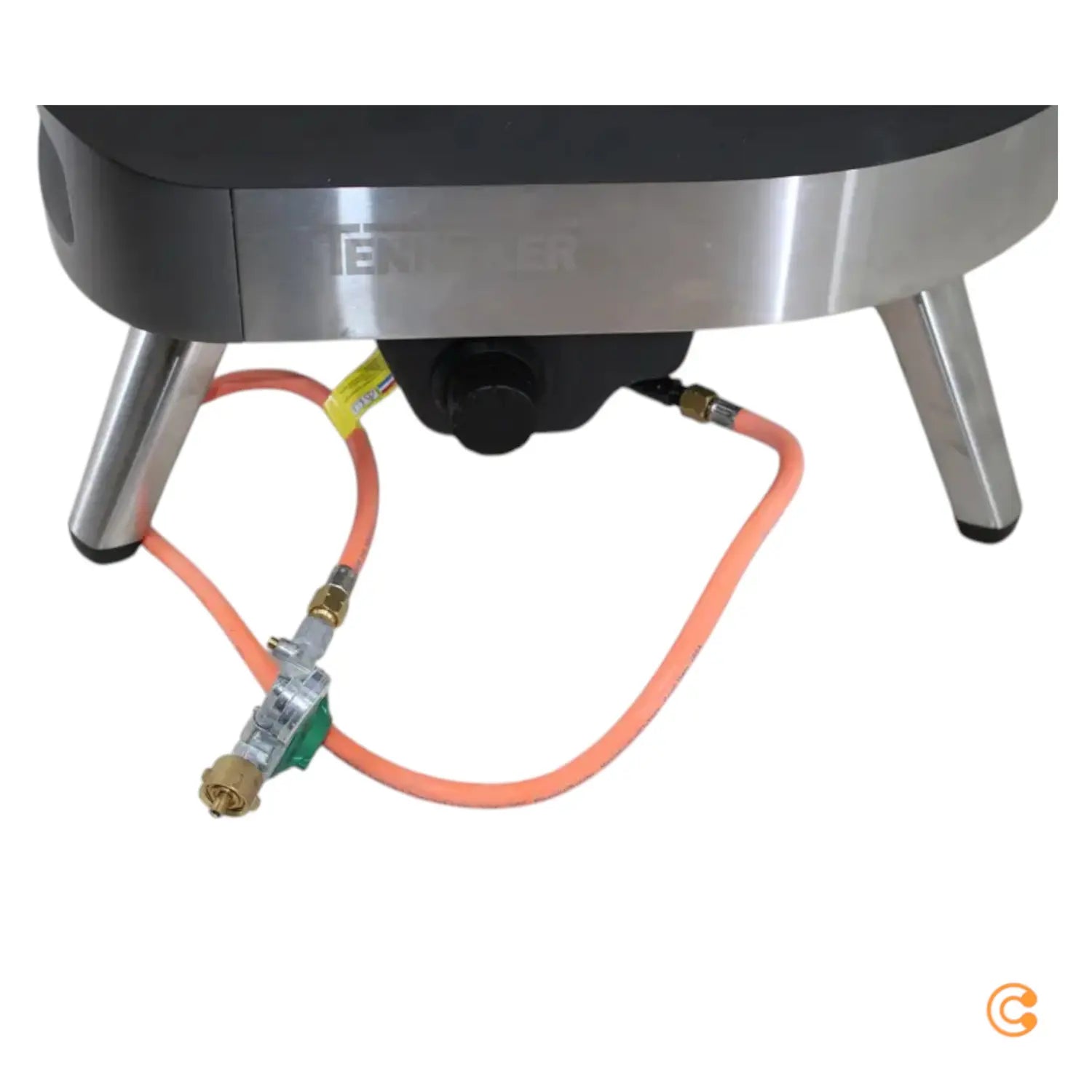 B-Ware Tenneker Pizzaofen Ofen Grill Pizza Backen Gas Schwarz Silber Siehe Text/Foto - 4306516378371