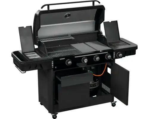 B-Ware Tenneker Gasgrill Halo Tg 4 U Mit 4 Brenner, Gusseiserner Rost Und Platform - 4306516024100