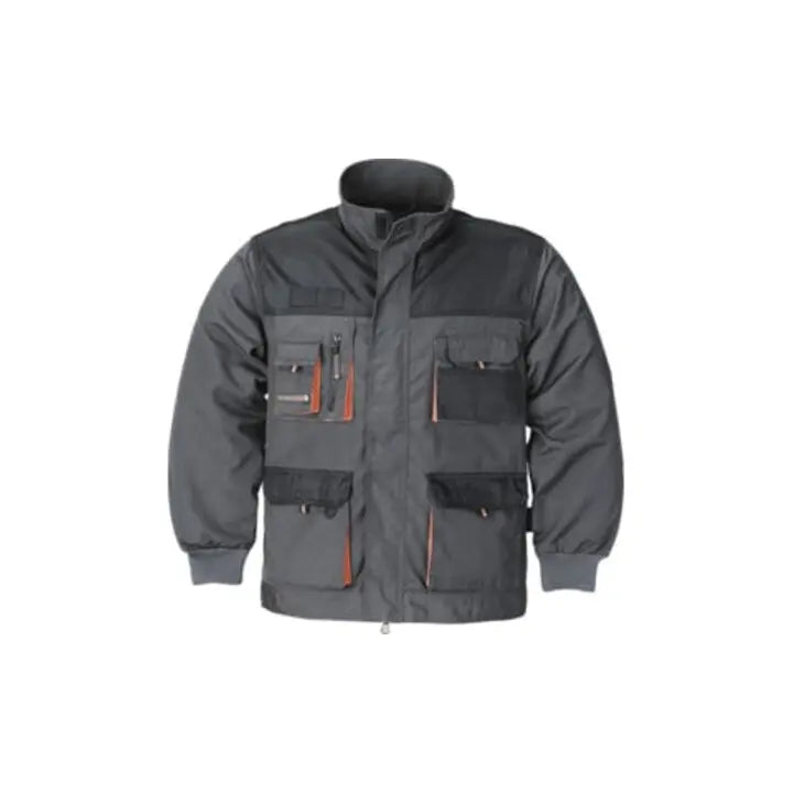 B-Ware Terratrend Berufsjacke Arbeitsjacke Jacke Dunkelgrau Schwarz Größe 56 - 4029148500278